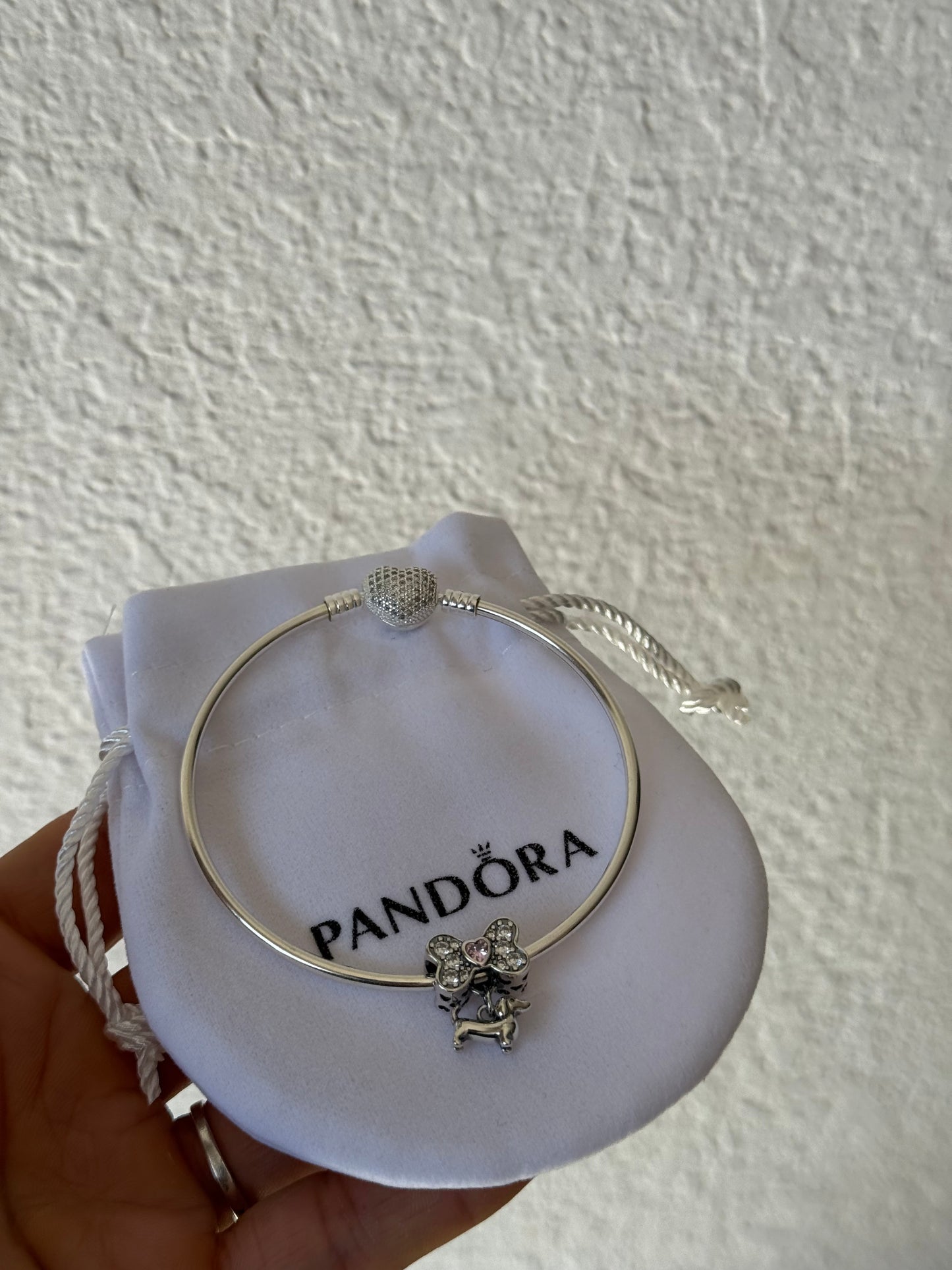 Charms salchicha plata 925