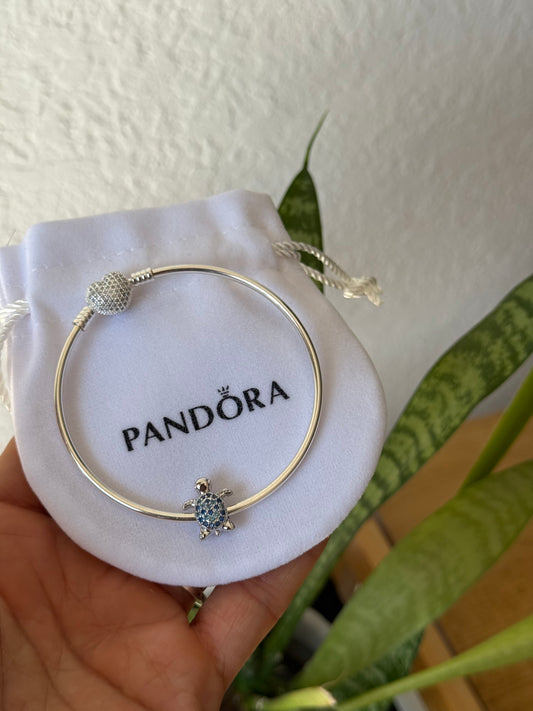 Charms tortuga plata 925