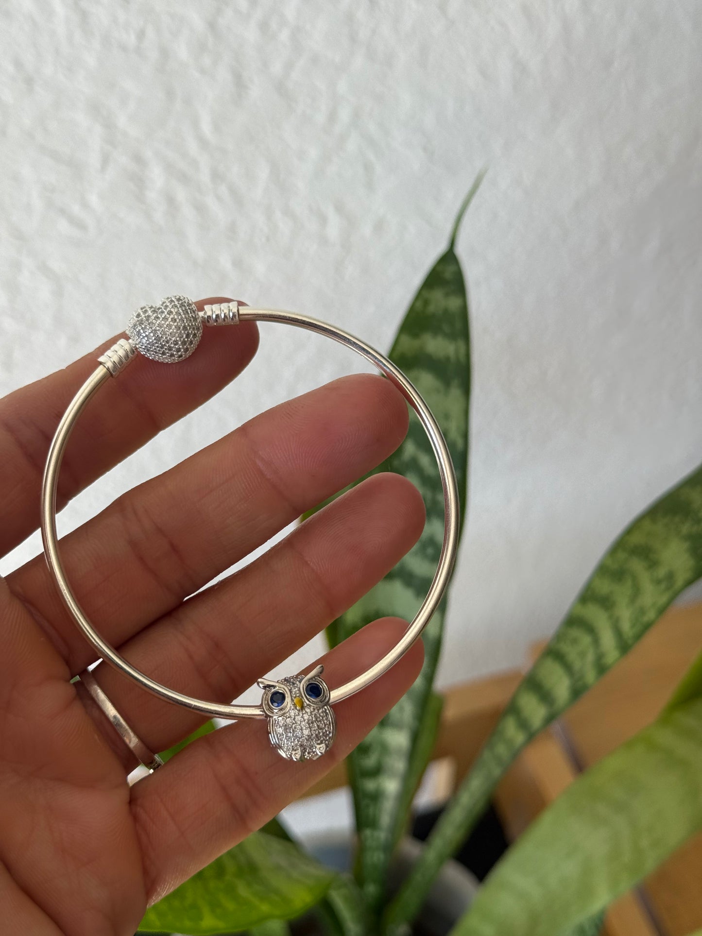 Charms búho plata 925