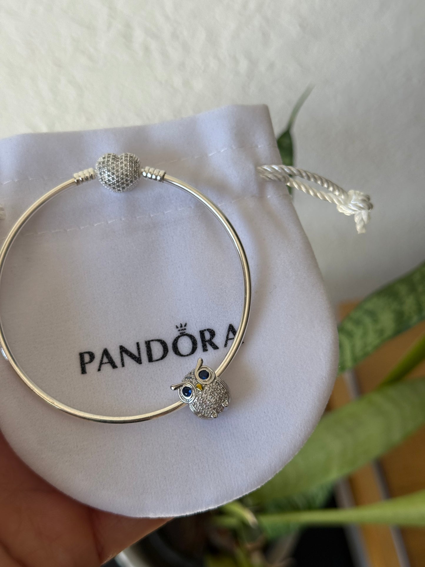 Charms búho plata 925