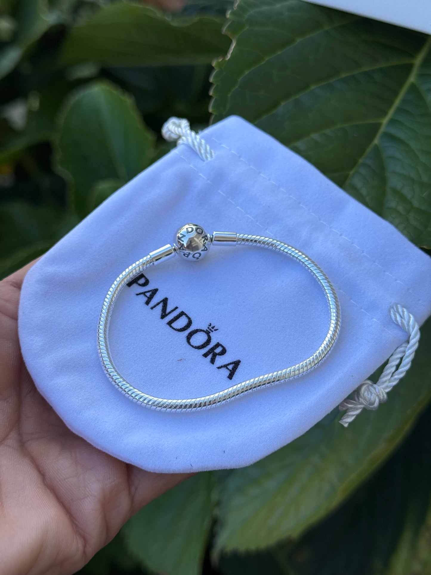 Pulsera Pandora clásica plata 925