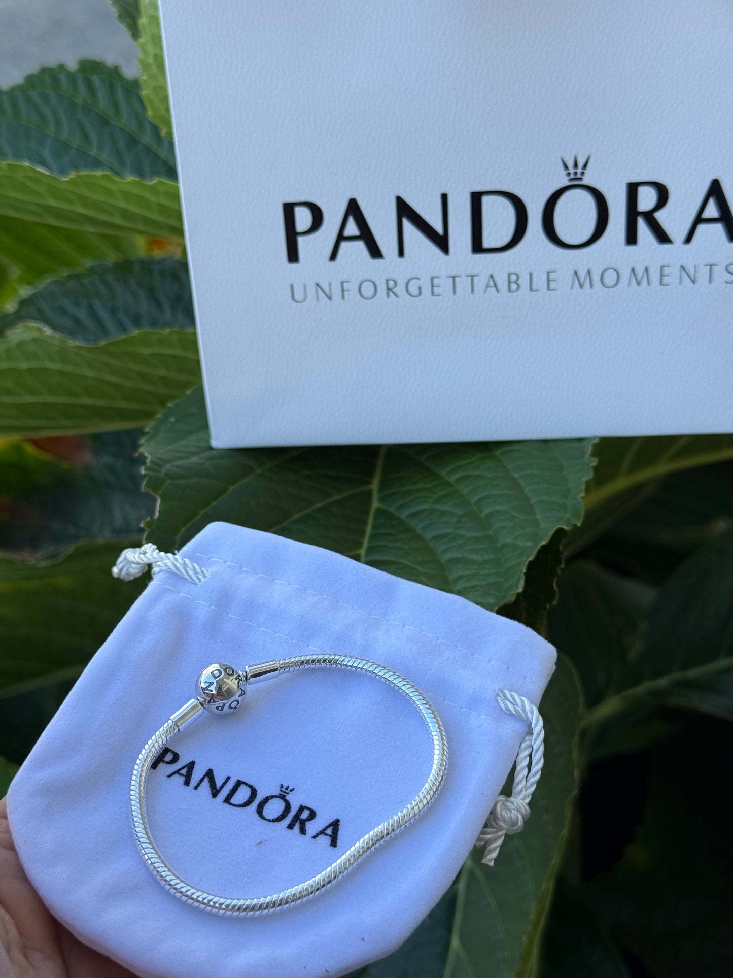 Pulsera Pandora clásica plata 925