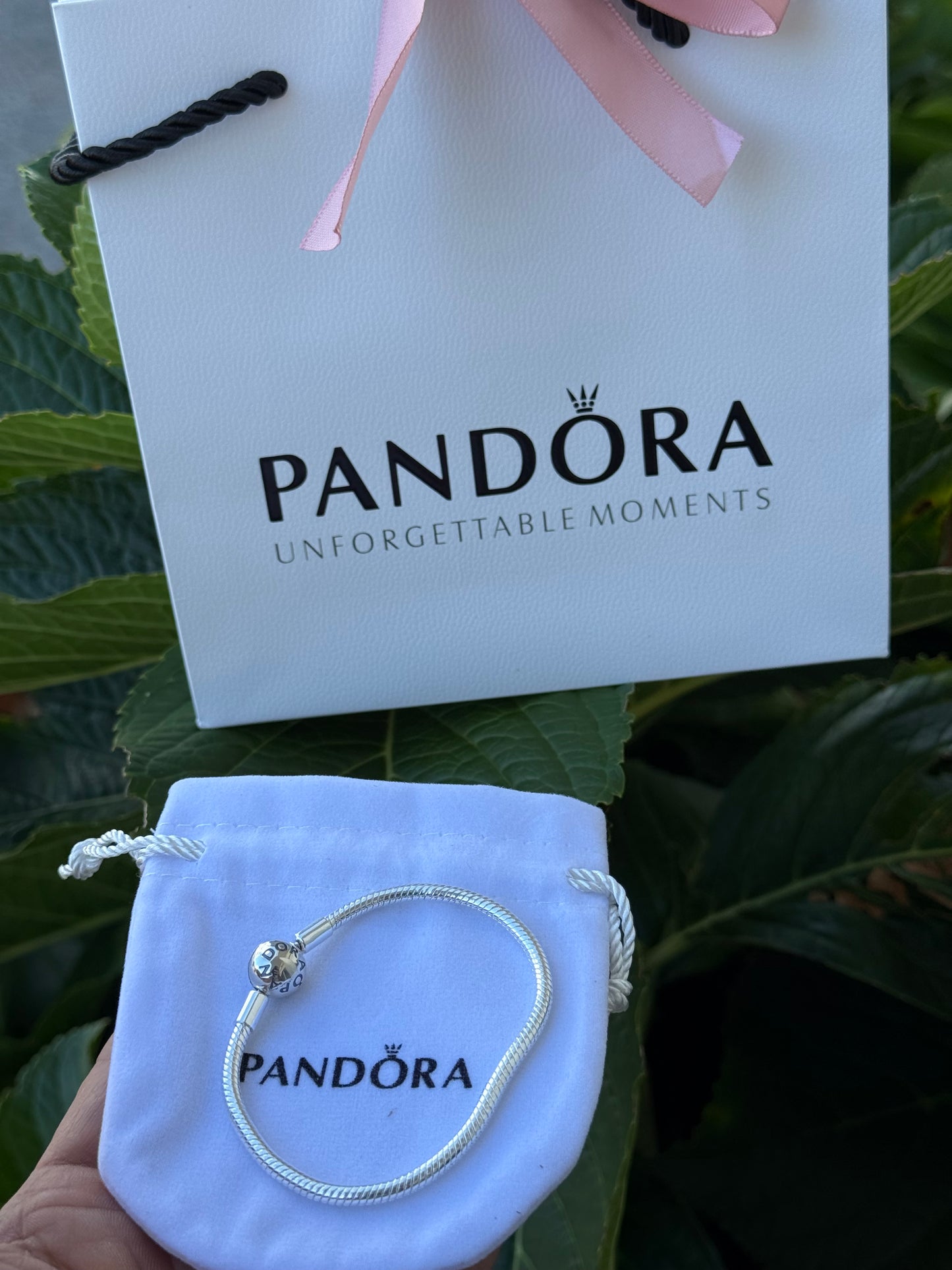 Pulsera Pandora clásica plata 925