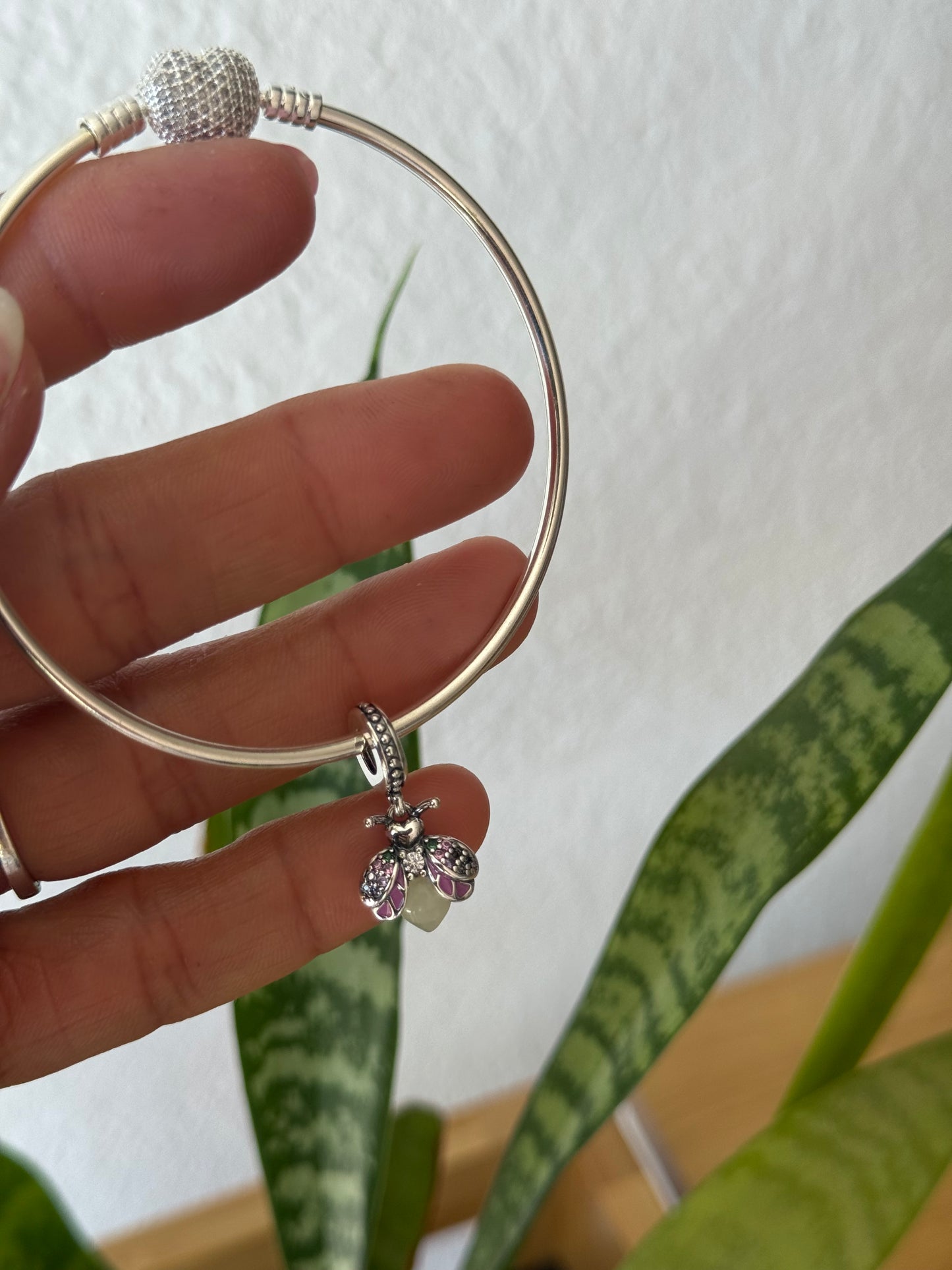 Charms abeja plata 925