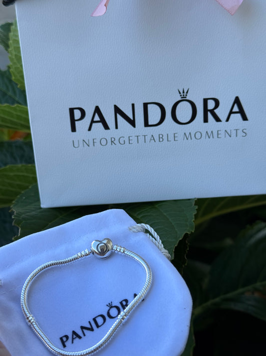 Pulsera corazón Pandora