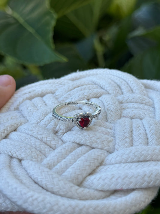 Anillo corazón