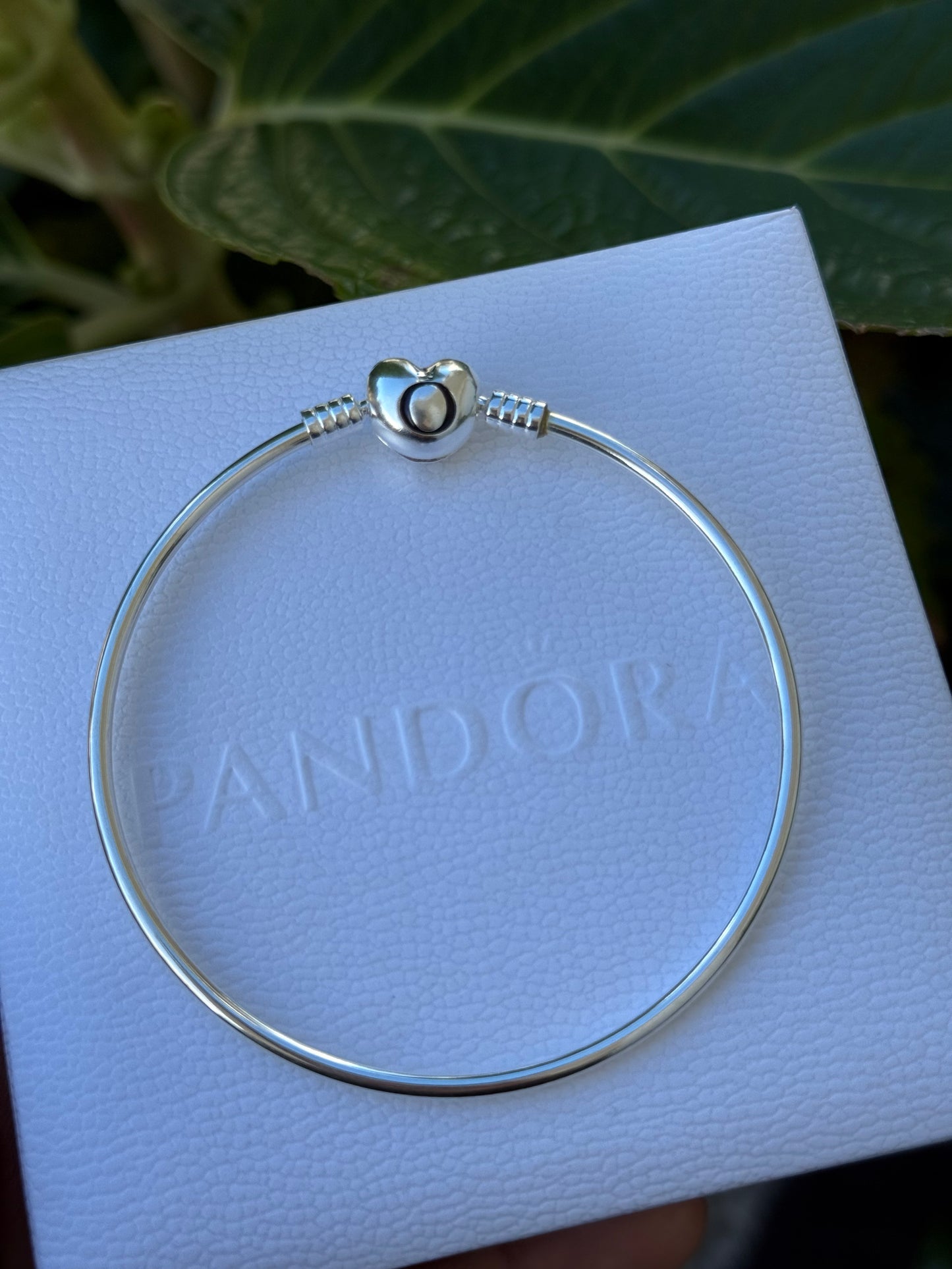 Pulsera rígida corazón
