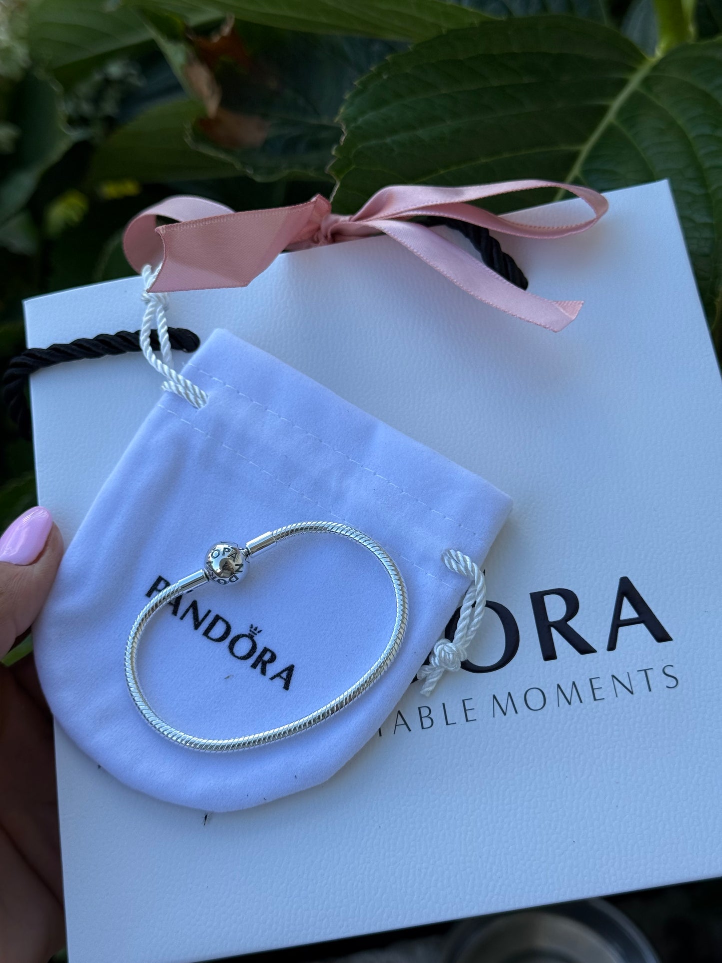 Pulsera Pandora clásica plata 925